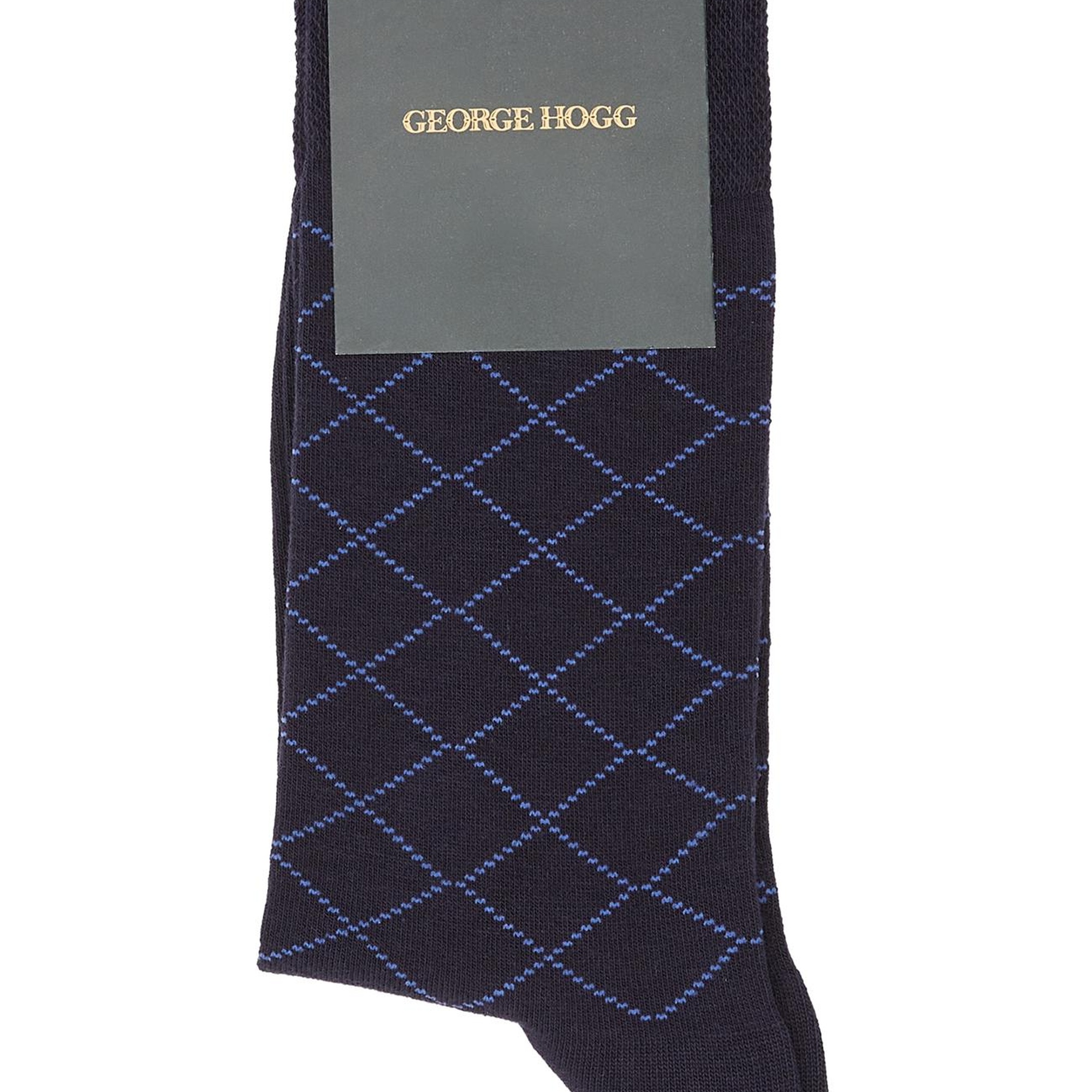 George Hogg Erkek Lacivert Soket Çorap