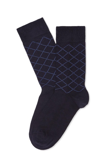  George Hogg Erkek Lacivert Soket Çorap