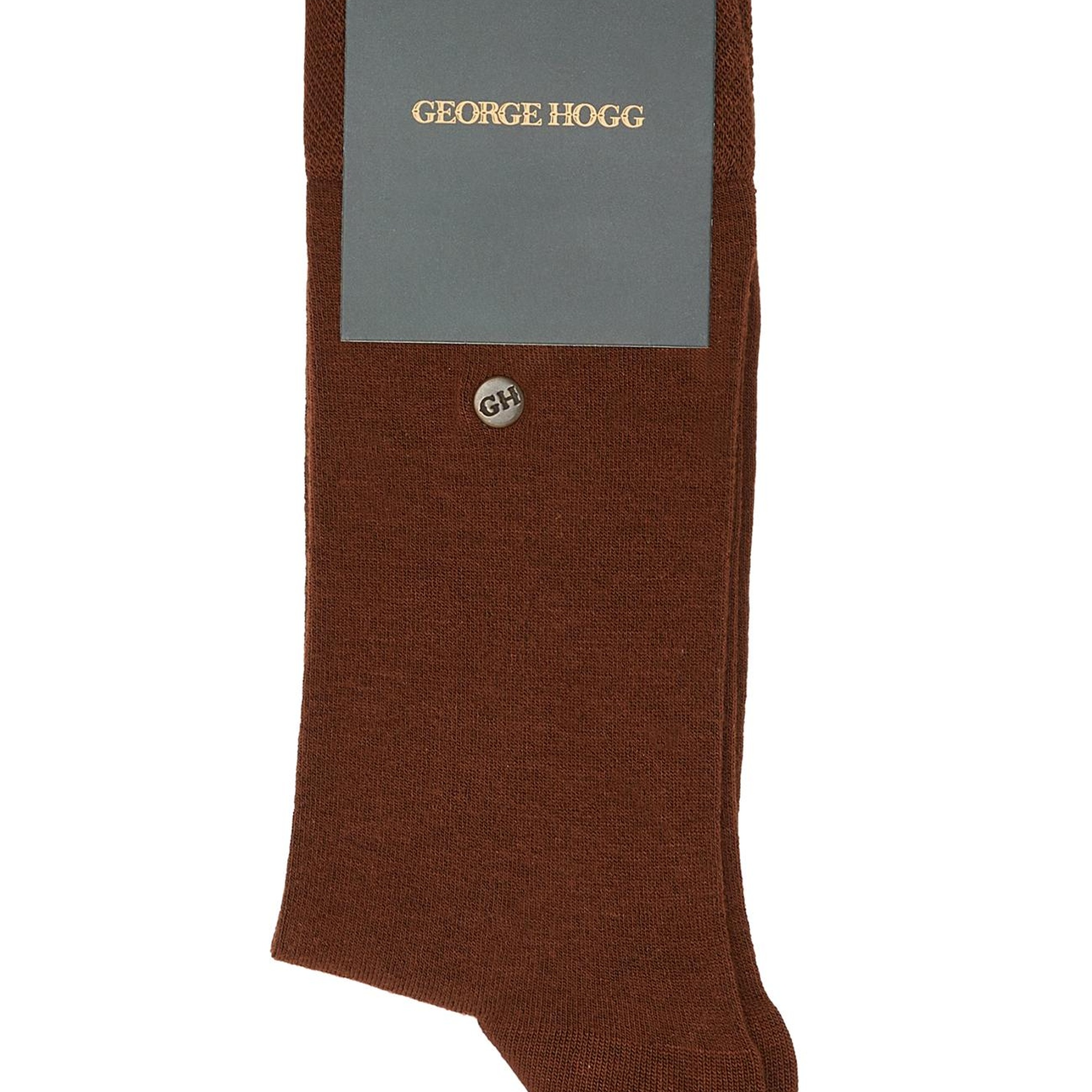 George Hogg Erkek Kahverengi Çorap