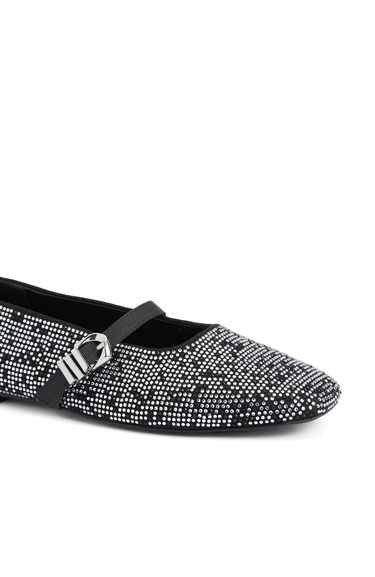  Divarese Kadın Silver Taşlı Babet