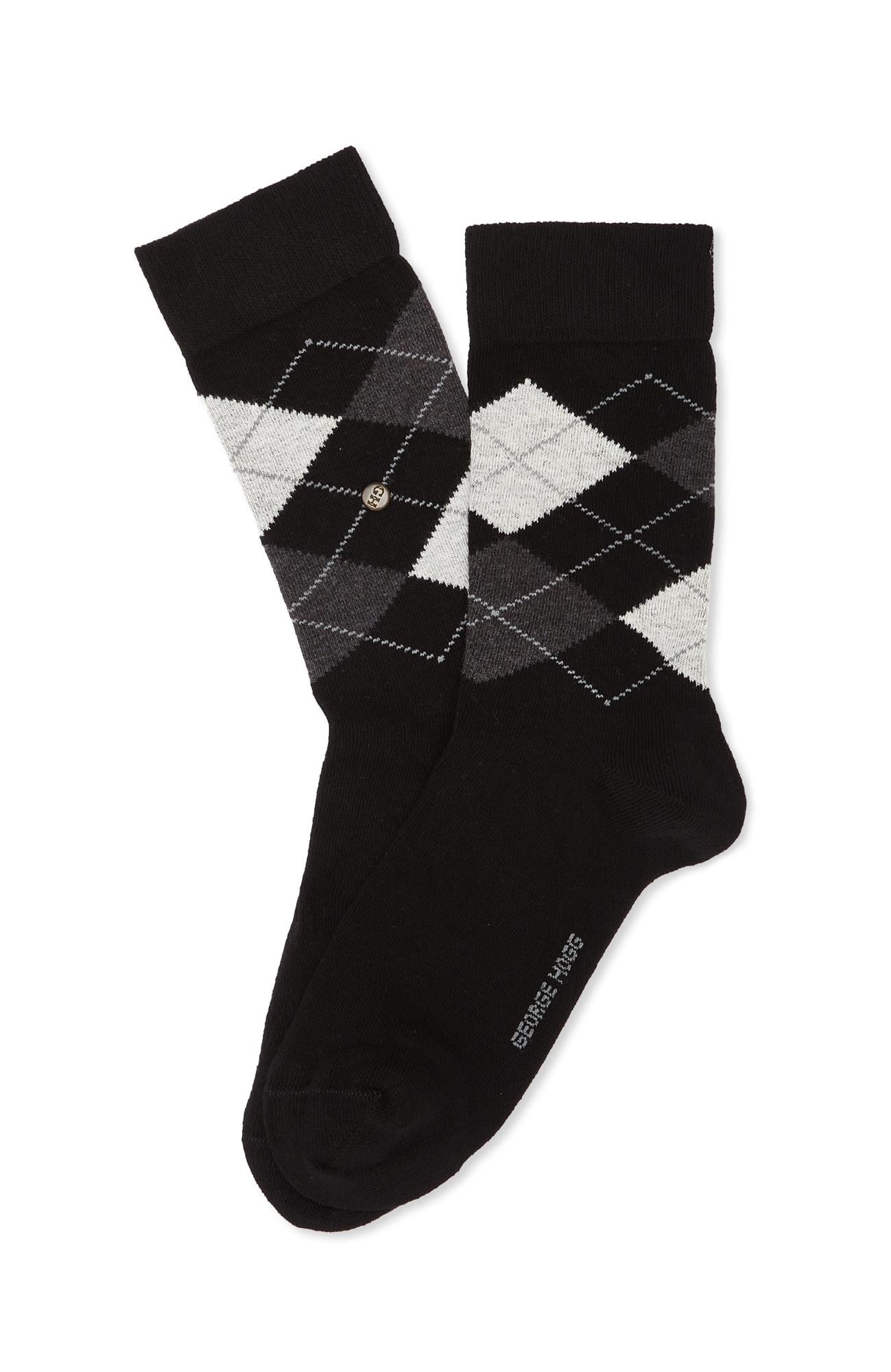  George Hogg Erkek Siyah Soket Çorap