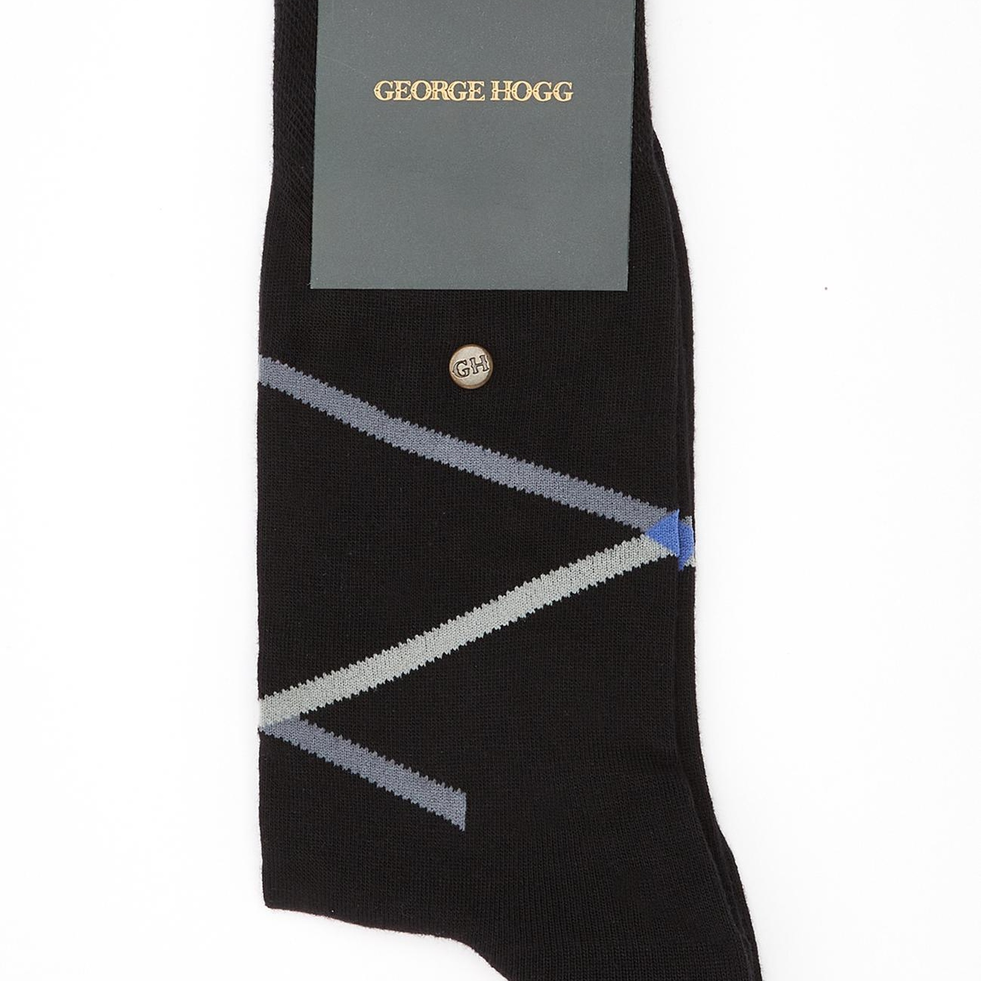George Hogg Erkek Siyah Soket Çorap