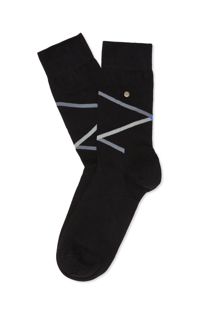  George Hogg Erkek Siyah Soket Çorap