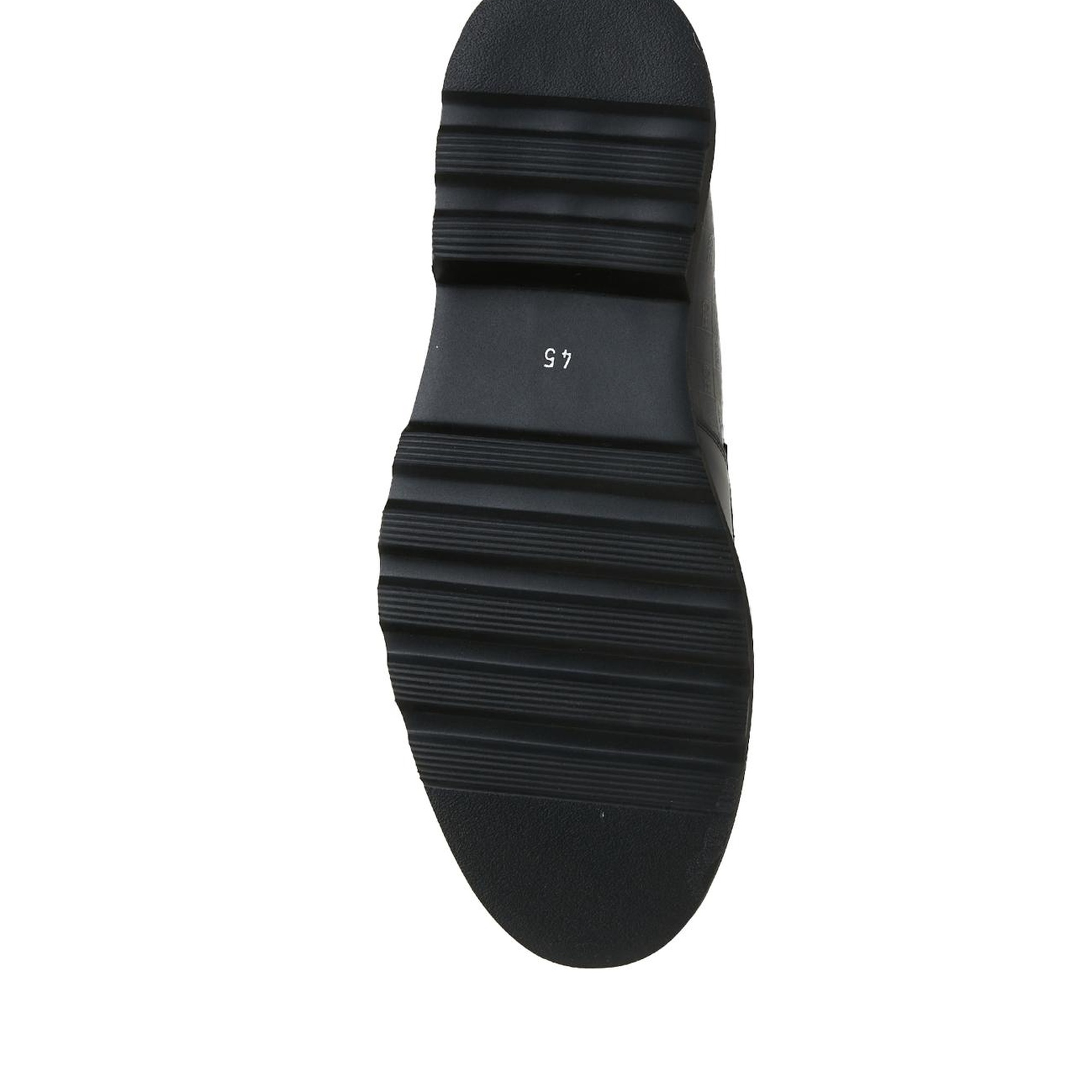 George Hogg Erkek Siyah Deri Loafer