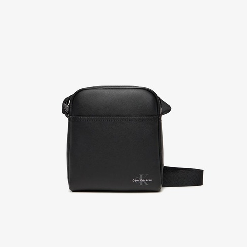  Calvin Klein Mono Logo Reporter Erkek Siyah El Çantası