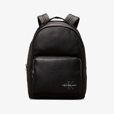  Calvin Klein Mono Logo Erkek Siyah Sırt Çantası