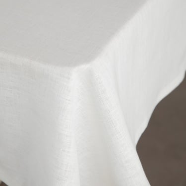  WHITNEY KETEN MASA ÖRTÜSÜ BEYAZ 140x180