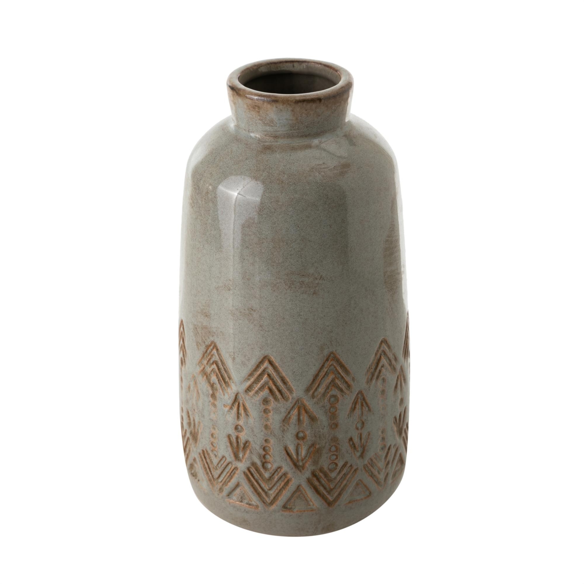 ASHEN SERAMİK VAZO 14X27 CM