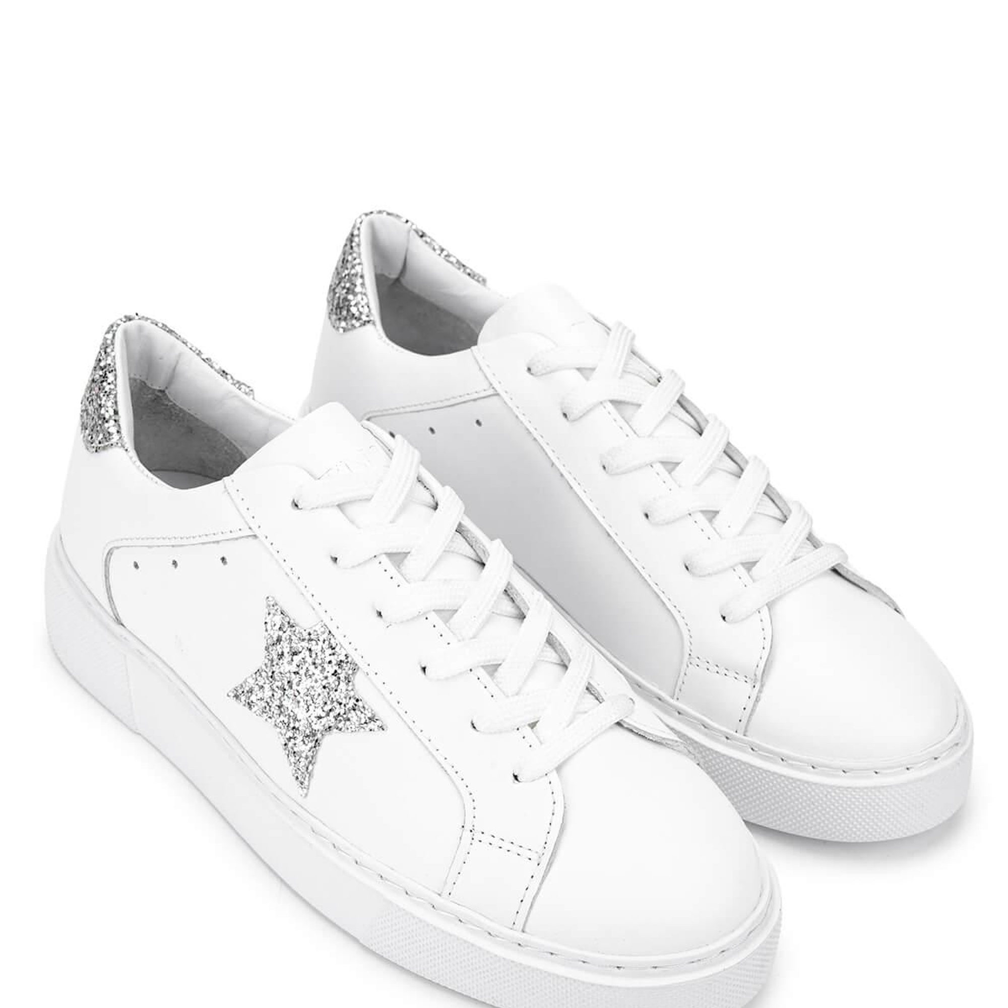 Tamer Tanca Kadın Deri/Tekstil Beyaz Sneakers & Spor Ayakkabı