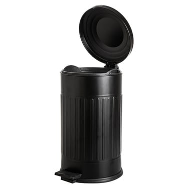  16LT PEDALLI VINTAGE ÇÖP KOVASI SİYAH