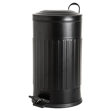  16LT PEDALLI VINTAGE ÇÖP KOVASI SİYAH