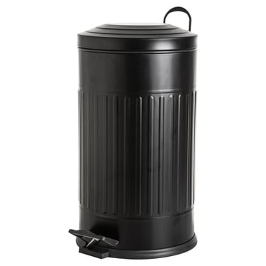  16LT PEDALLI VINTAGE ÇÖP KOVASI SİYAH