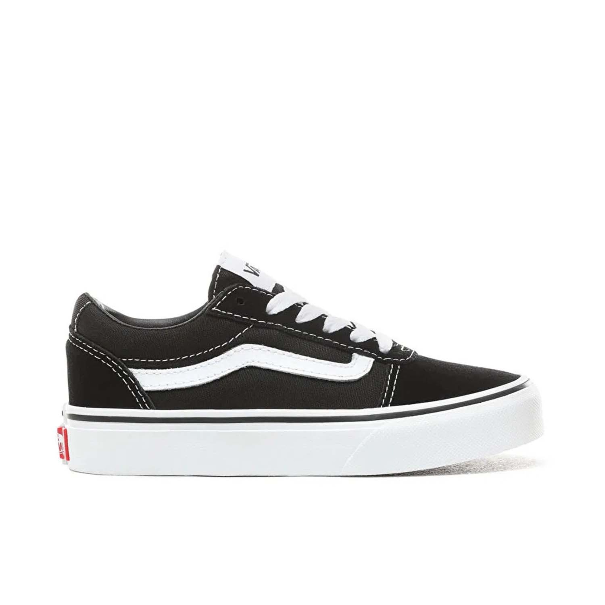 Vans Yt Ward Unisex Çocuk Siyah Günlük Ayakkabı