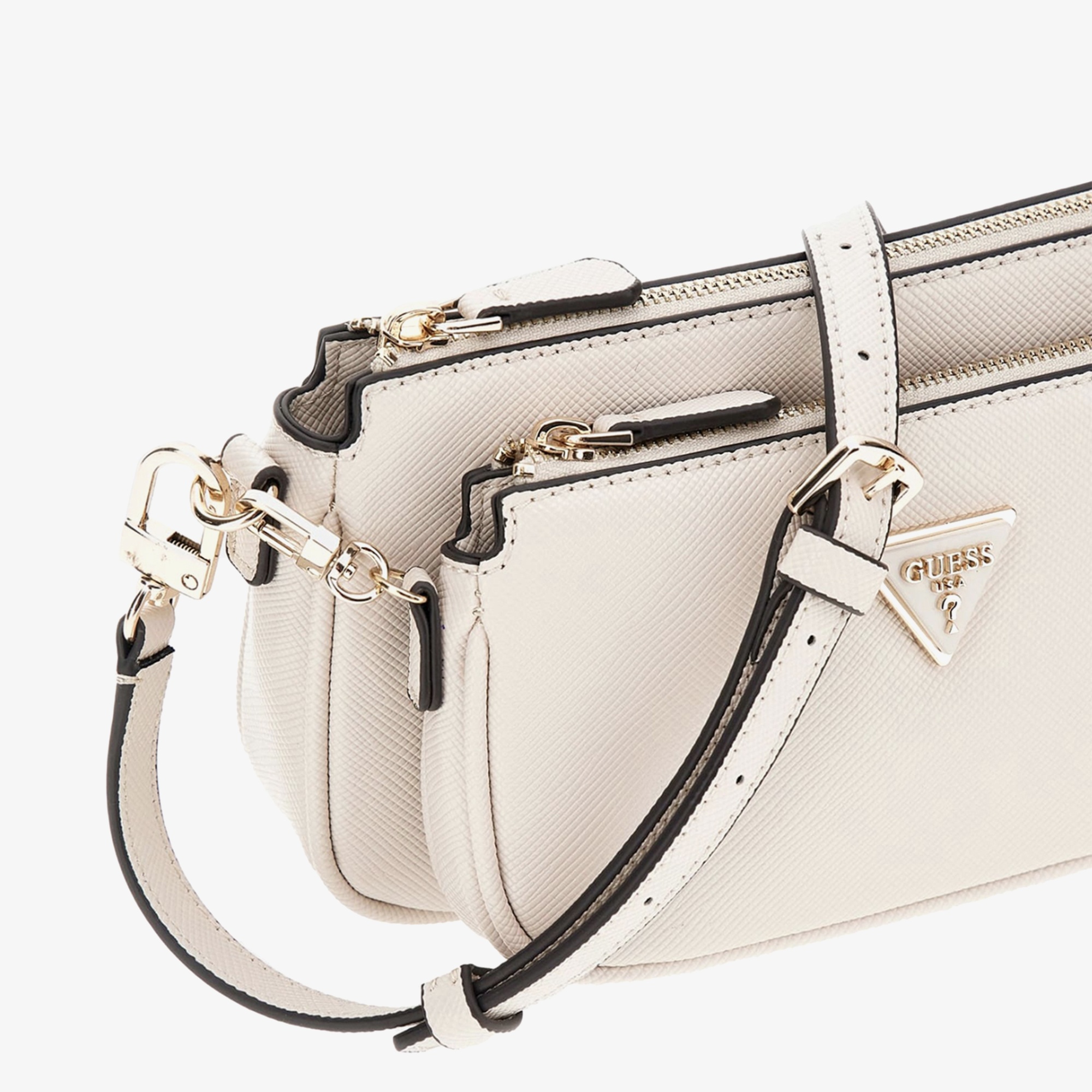 Guess Bramina Kadın Krem Çapraz Çanta