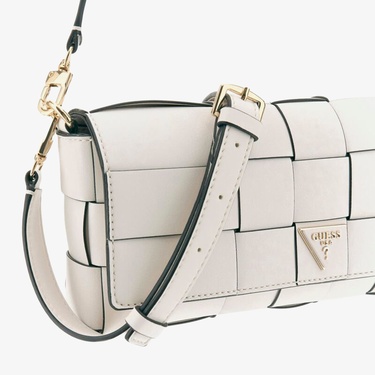  Guess Atalia Kadın Beyaz Omuz Çantası