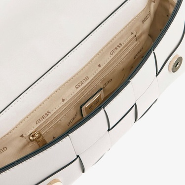  Guess Atalia Kadın Beyaz Omuz Çantası