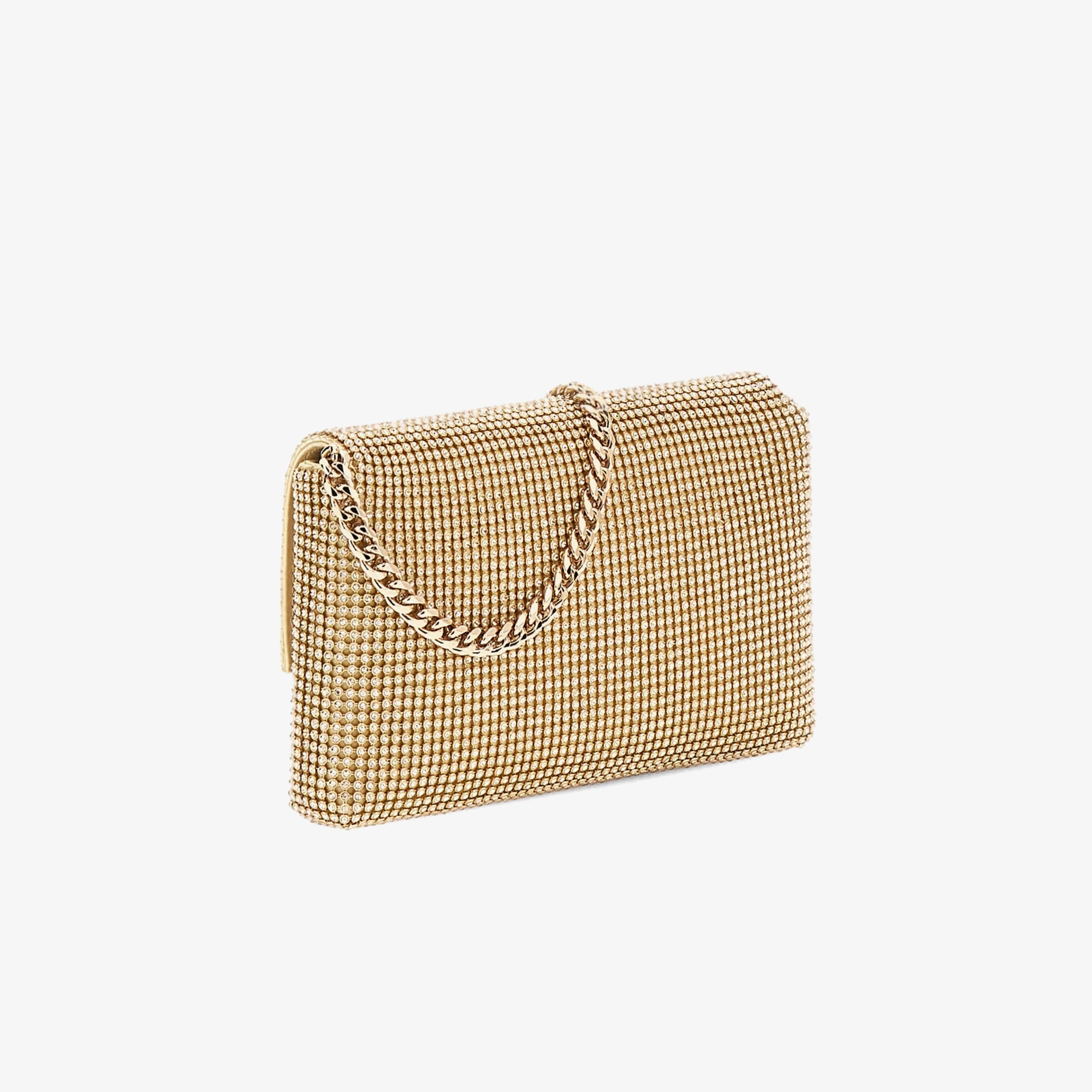 Guess Zalina Clutch Kadın Altın El Çantası