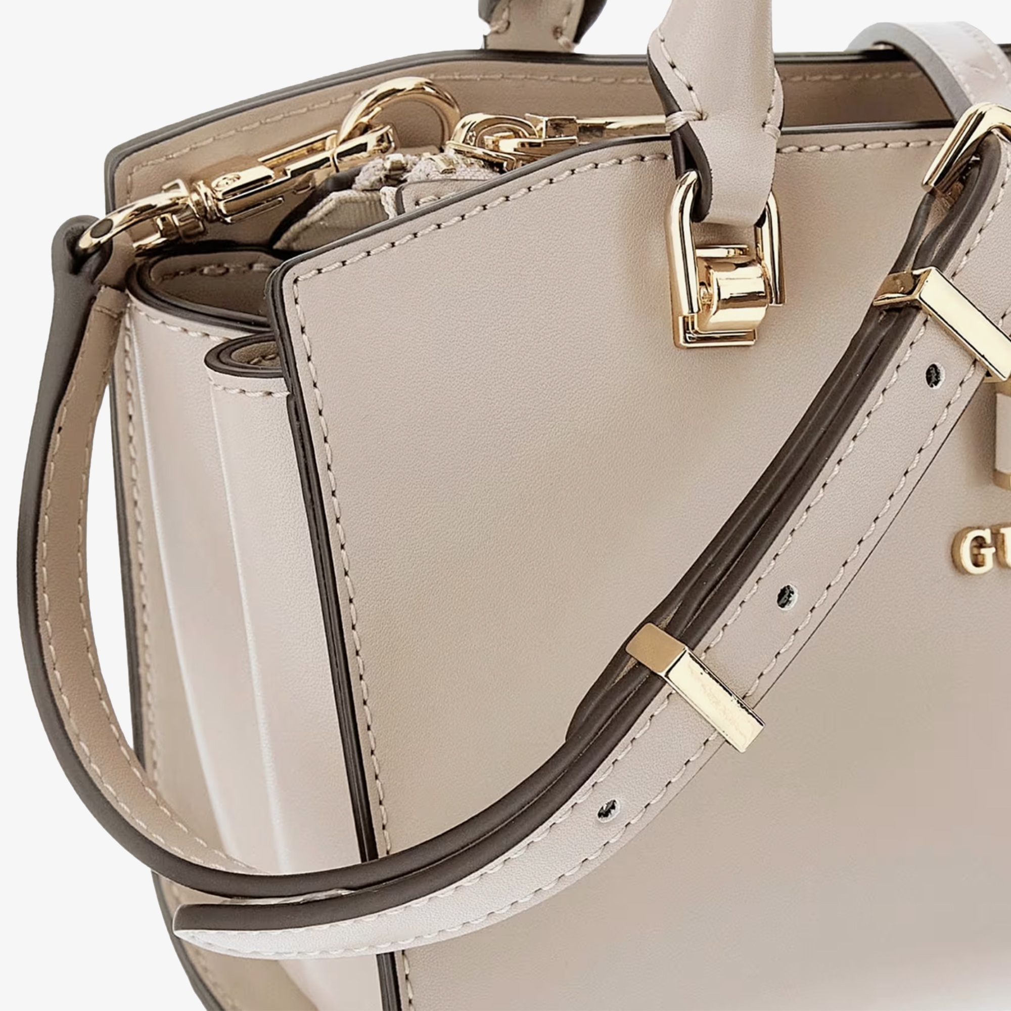 Guess Lorelei Kadın Krem El Çantası