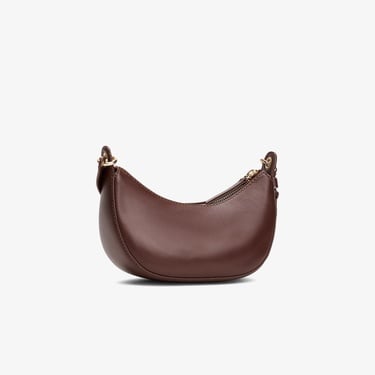  Tommy Hilfiger Moon Leather Mini Kadın Kahverengi Çapraz Çanta