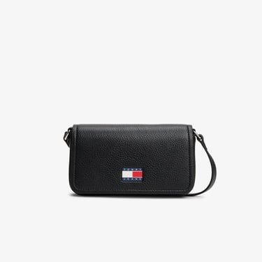  Tommy Jeans Must Flap Kadın Siyah Çapraz Çanta