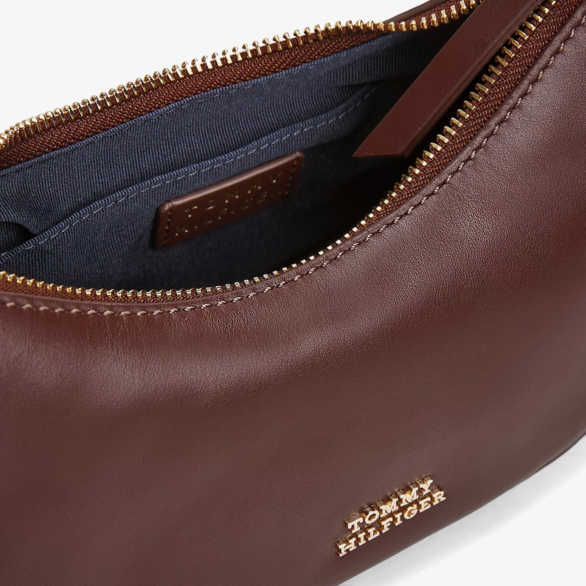 Tommy Hilfiger Moon Leather Mini Kadın Kahverengi Çapraz Çanta