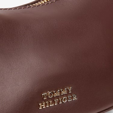  Tommy Hilfiger Moon Leather Mini Kadın Kahverengi Çapraz Çanta