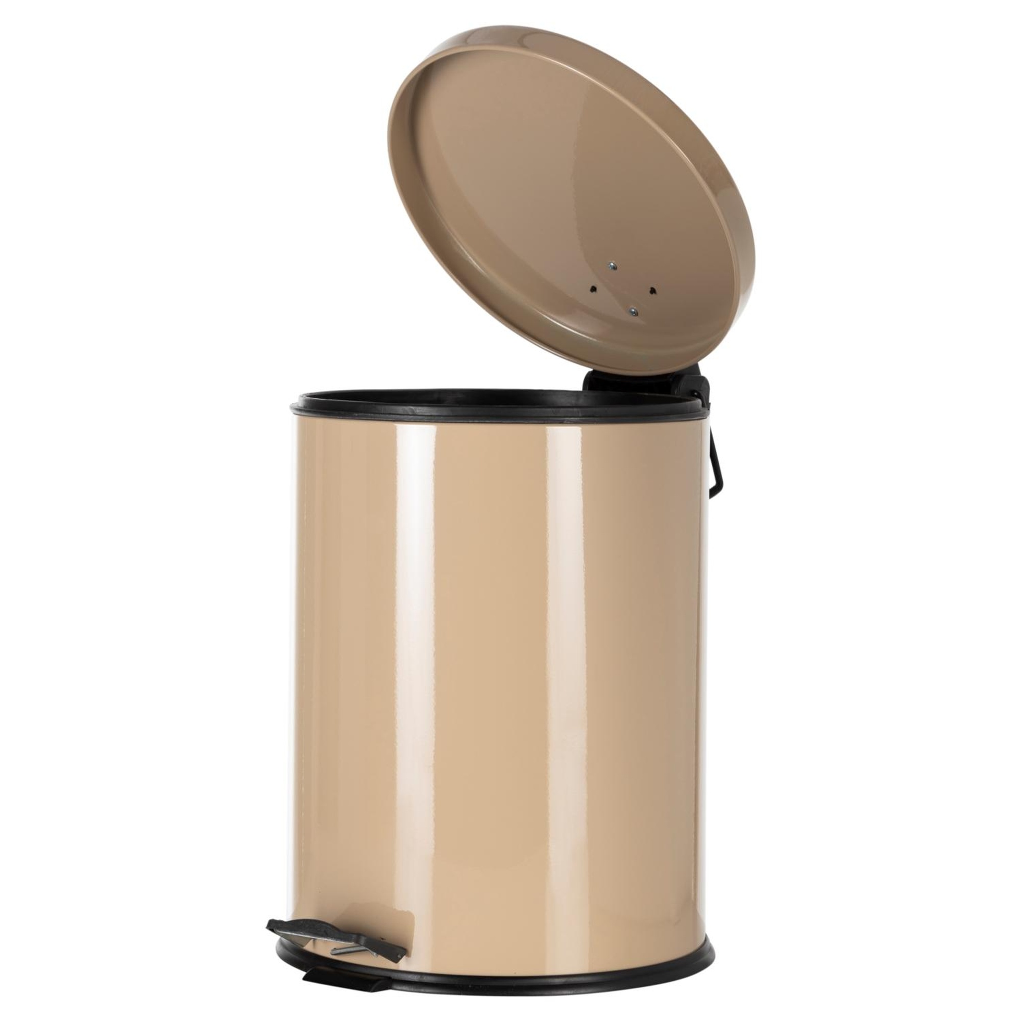 30LT PEDALLI ÇÖP KOVASI BEJ