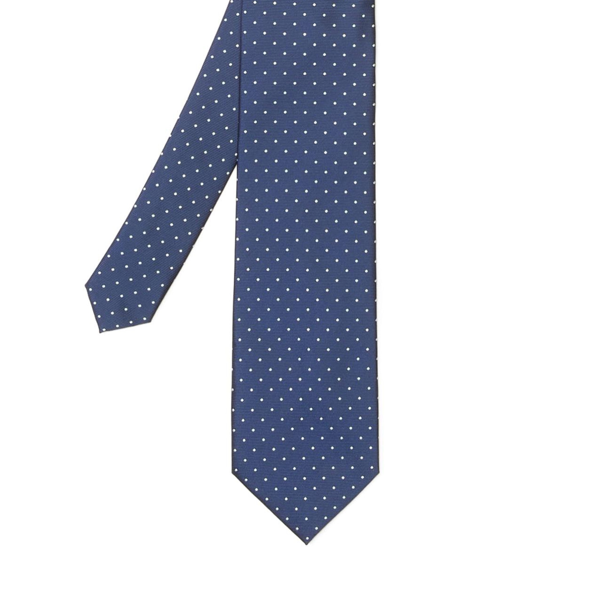 Network Erkek Lacivert Puantiyeli Kravat