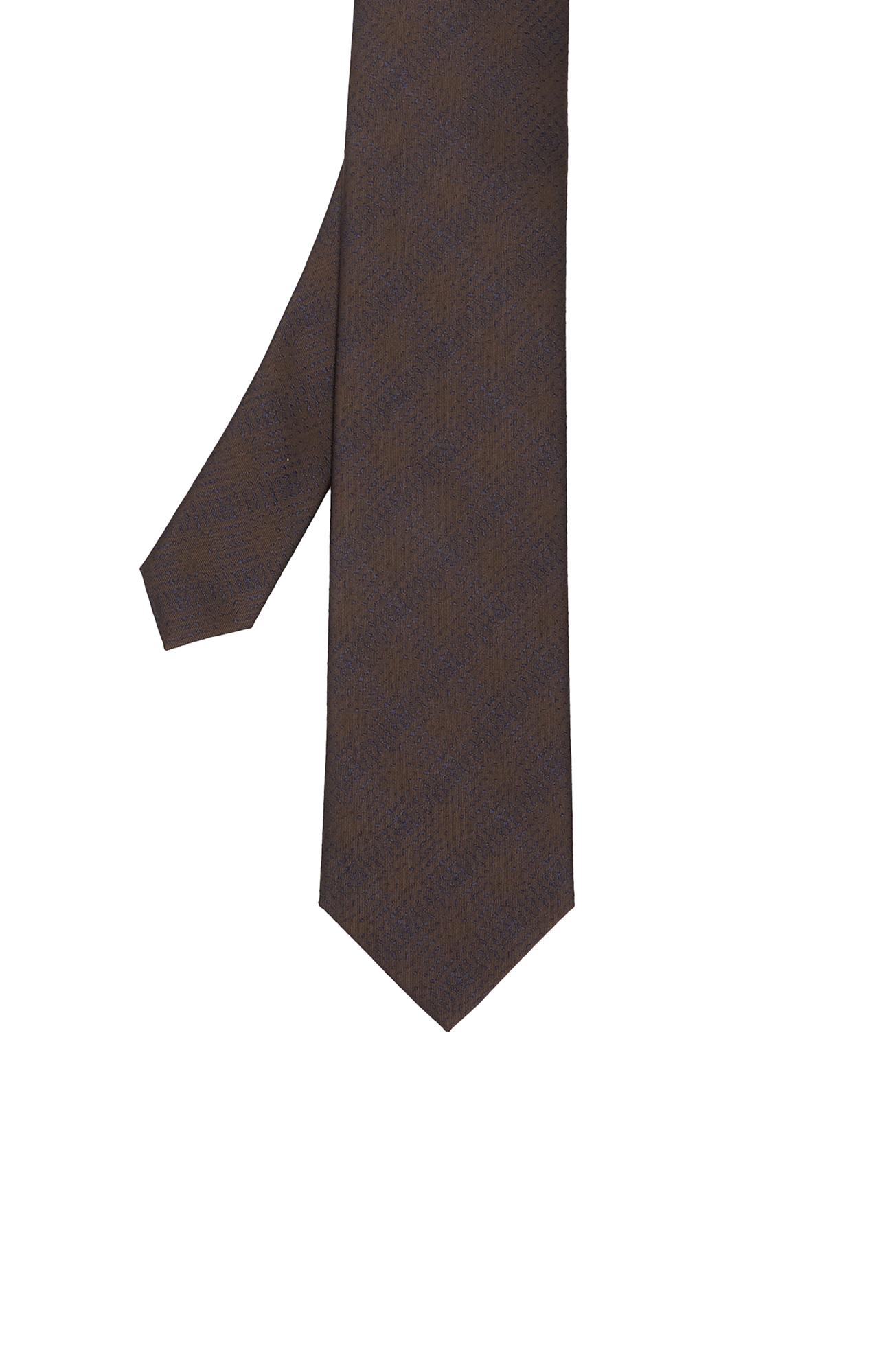  Network Erkek Kahverengi Desenli Kravat