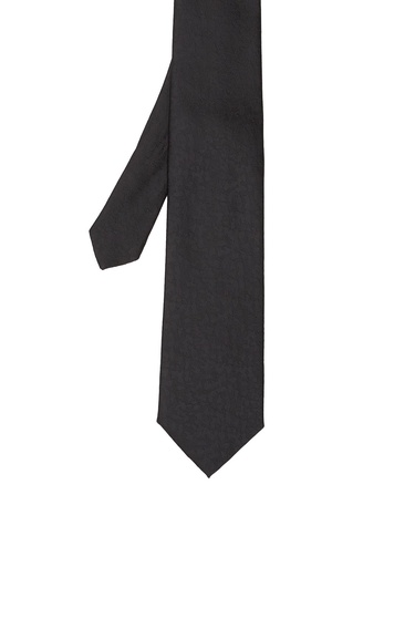  Network Erkek Siyah Desenli Kravat