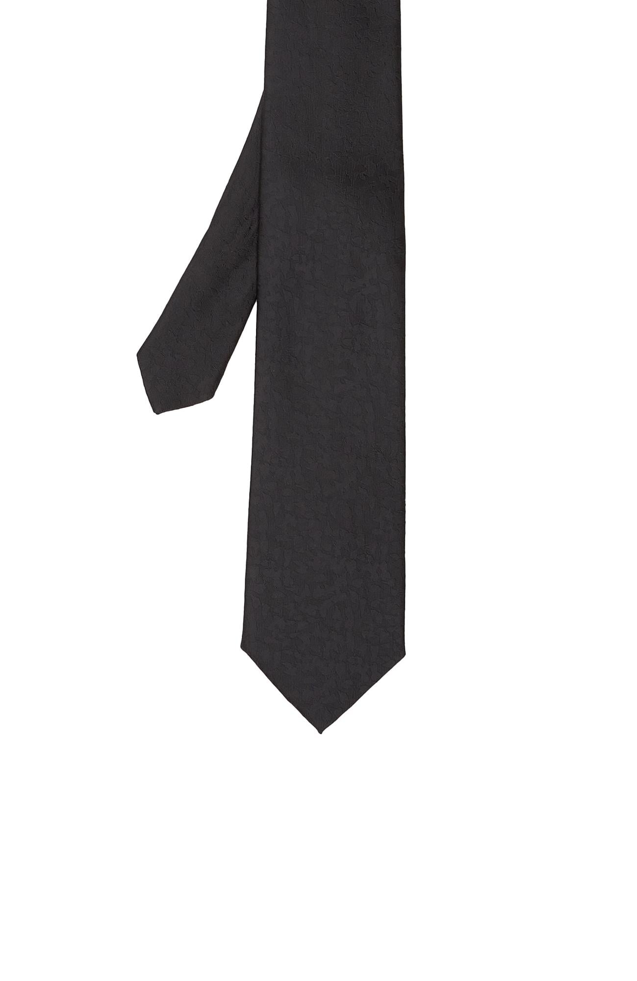  Network Erkek Siyah Desenli Kravat
