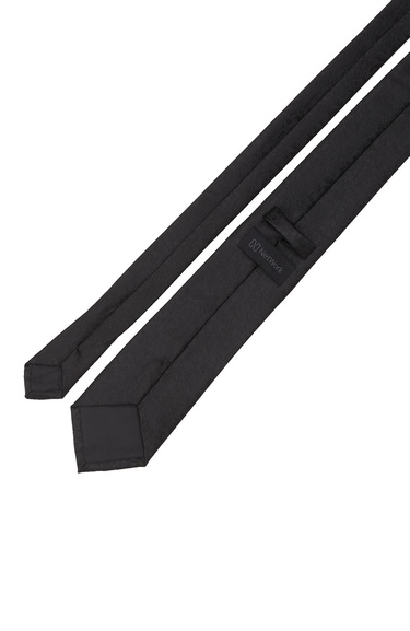  Network Erkek Siyah Desenli Kravat
