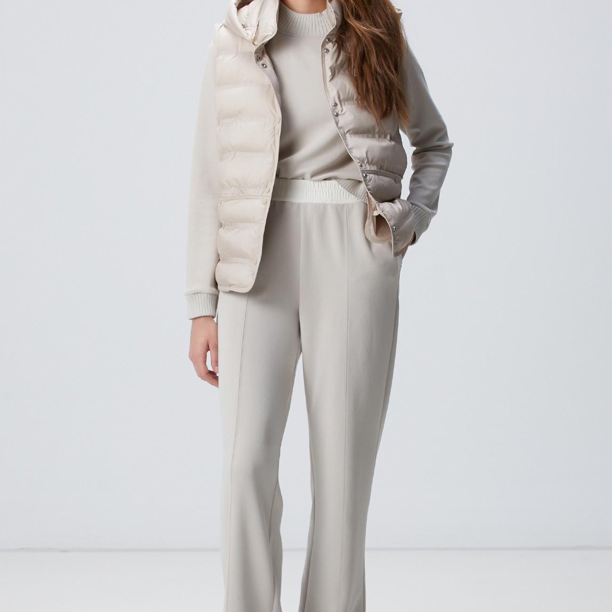 Network Kadın Taş Modal Karışımlı Sweatshirt