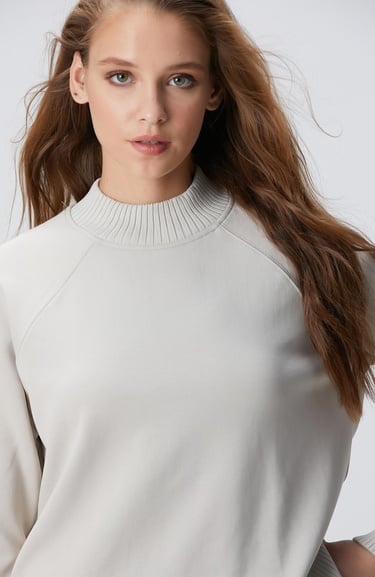  Network Kadın Taş Modal Karışımlı Sweatshirt