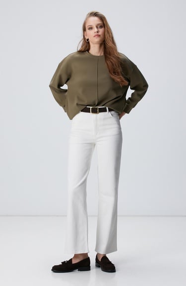  Network Kadın Haki Sweatshirt