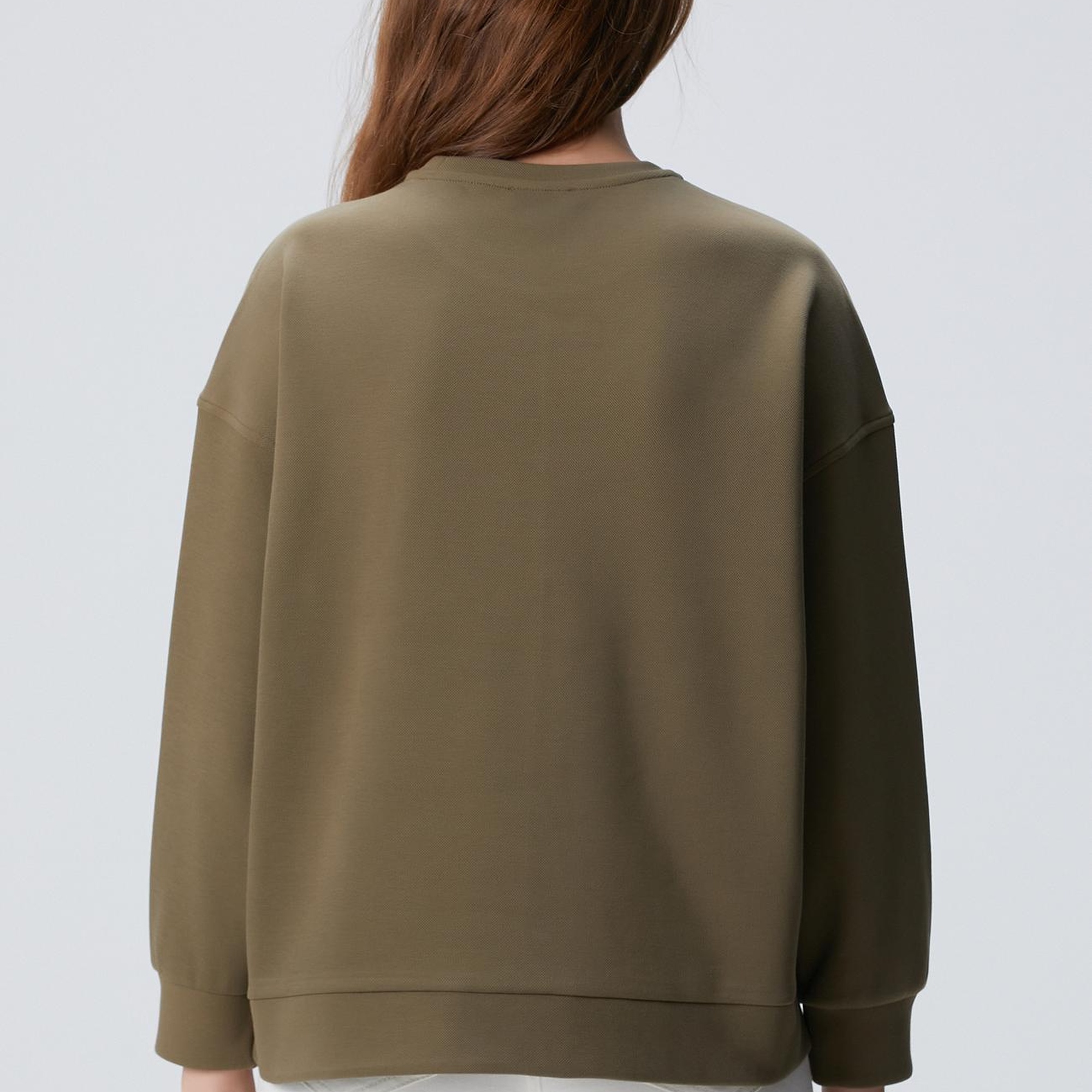 Network Kadın Haki Sweatshirt