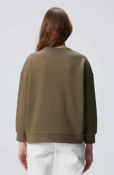  Network Kadın Haki Sweatshirt