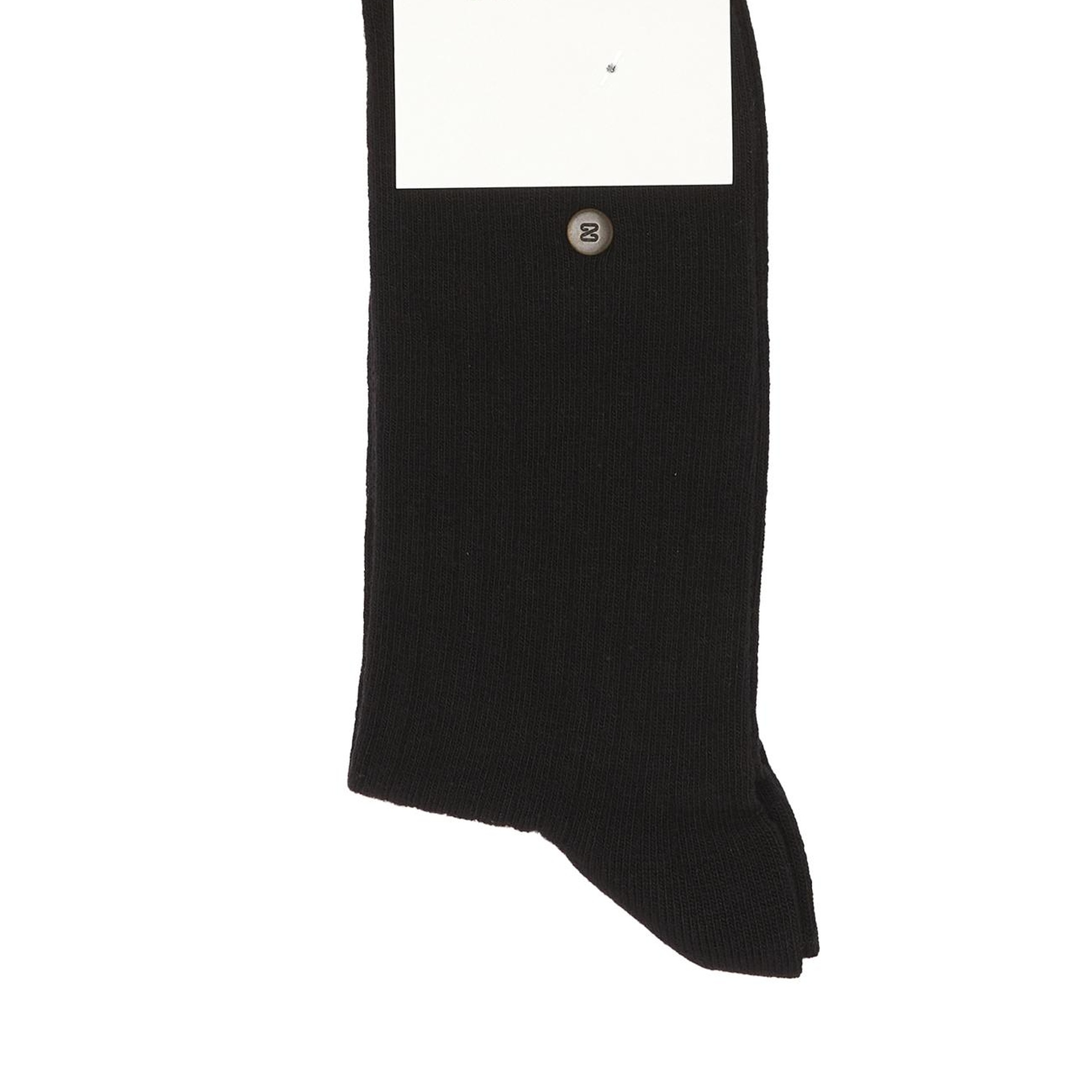 Network Erkek Siyah Çizgi Desenli Soket Çorap