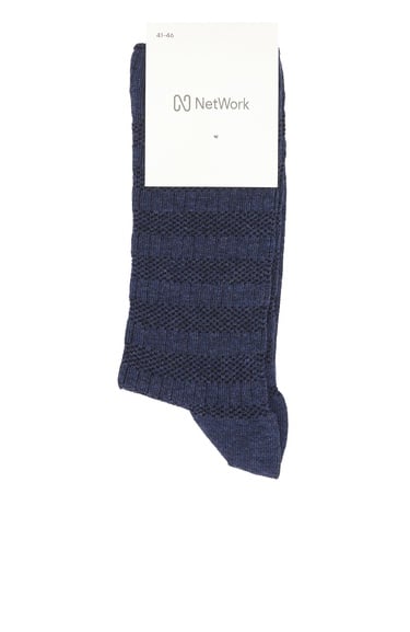 Network Erkek Indigo Soket Çorap