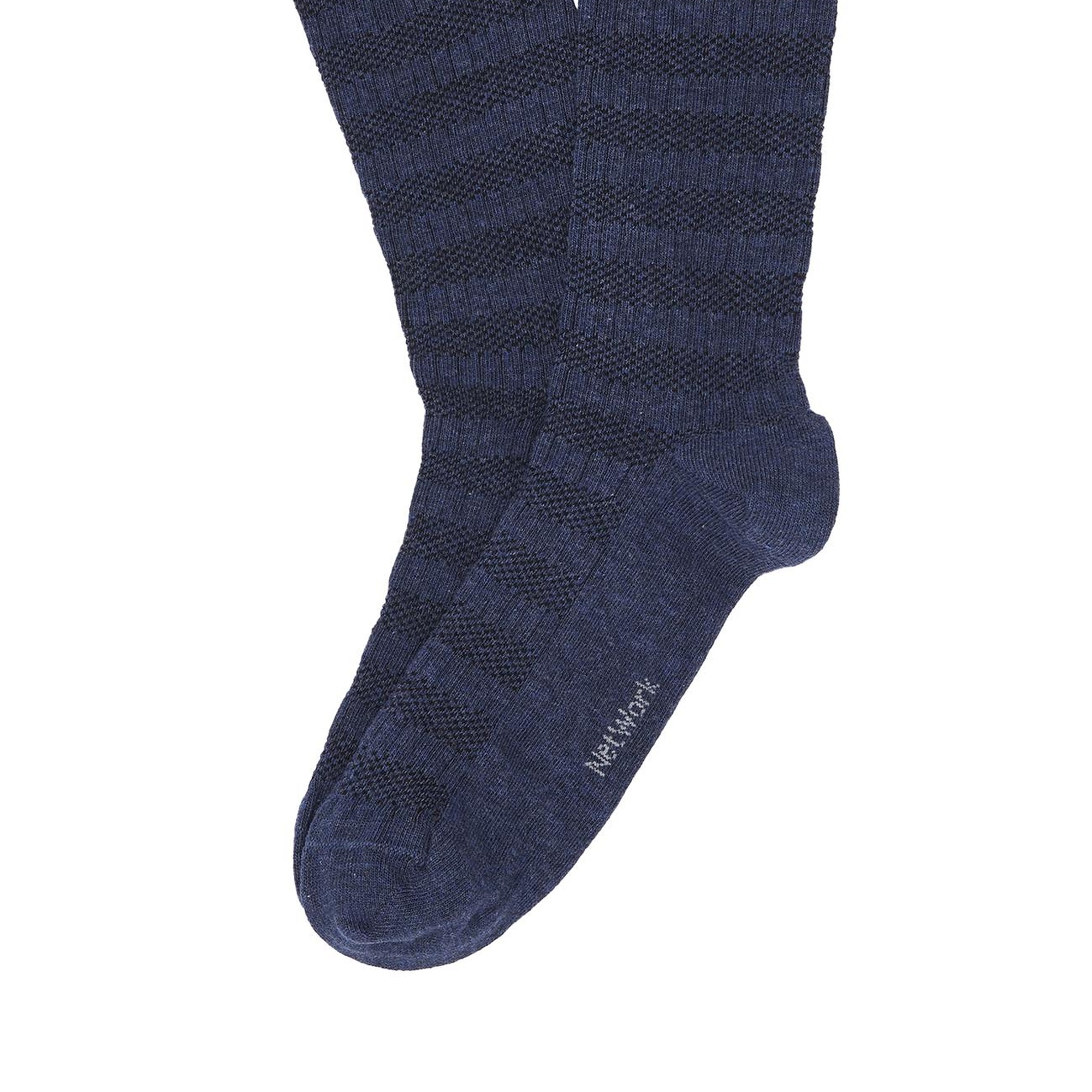 Network Erkek Indigo Soket Çorap