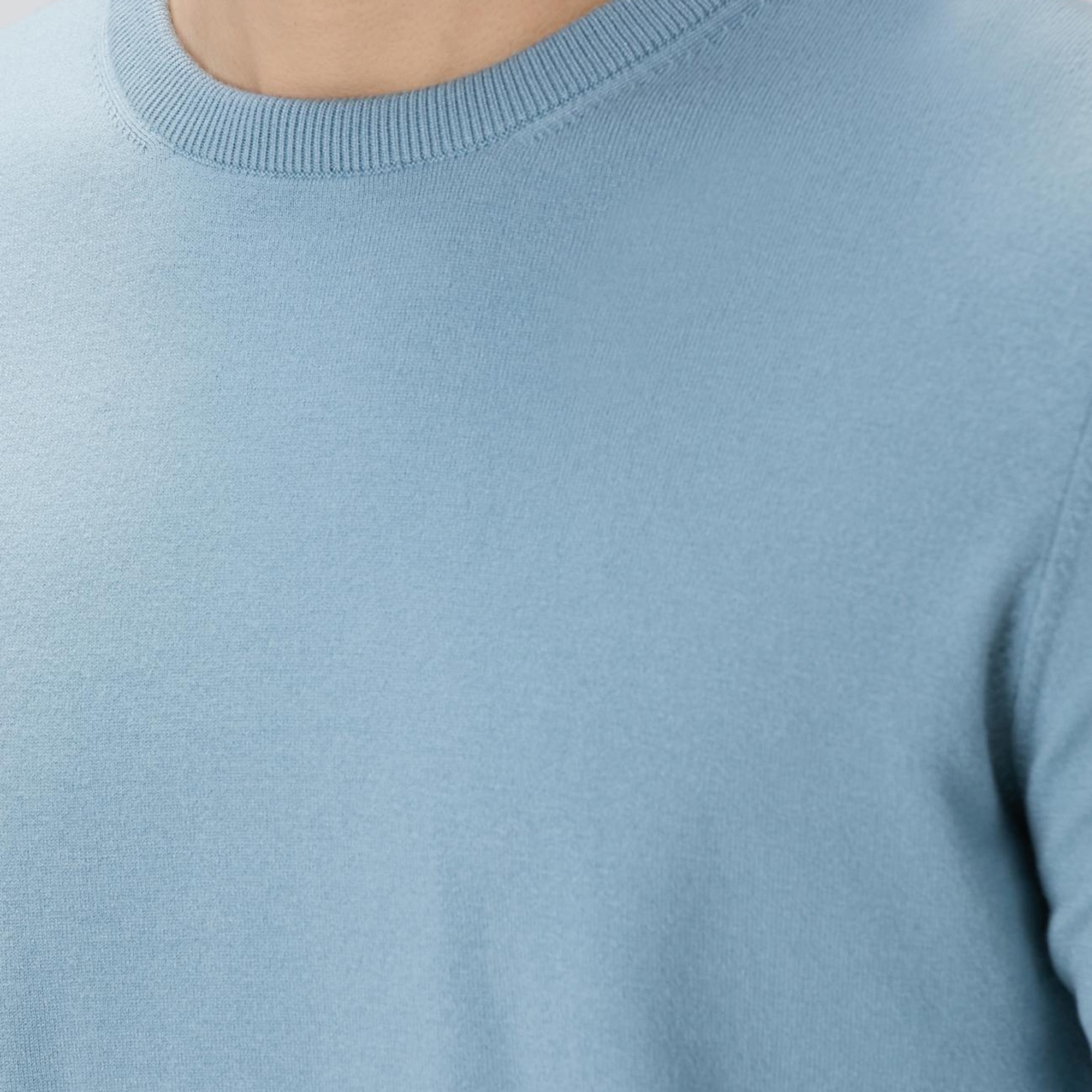 Network Erkek Mint Triko Kazak