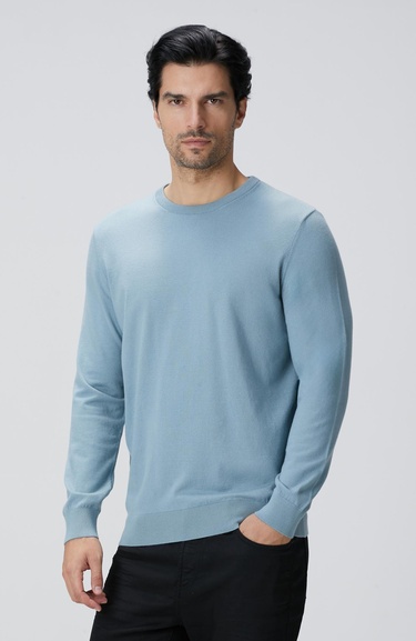  Network Erkek Mint Triko Kazak