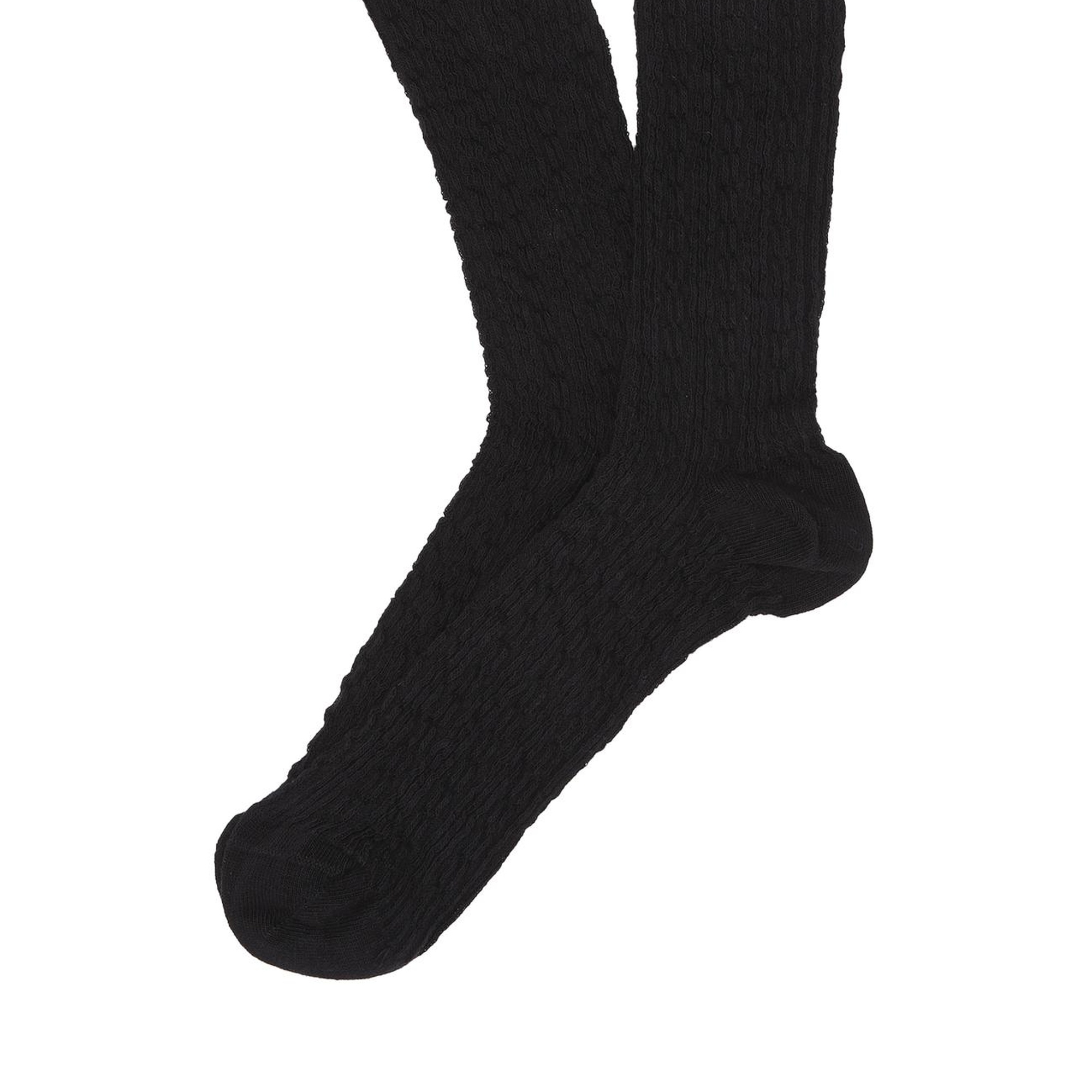 Network Erkek Siyah Dokulu Soket Çorap