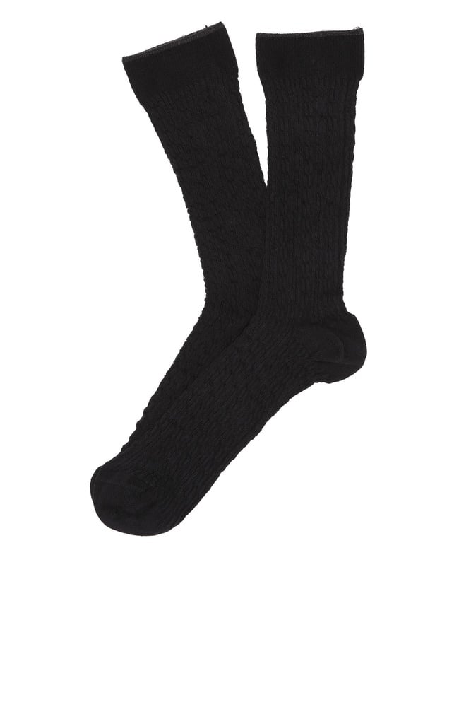  Network Erkek Siyah Dokulu Soket Çorap