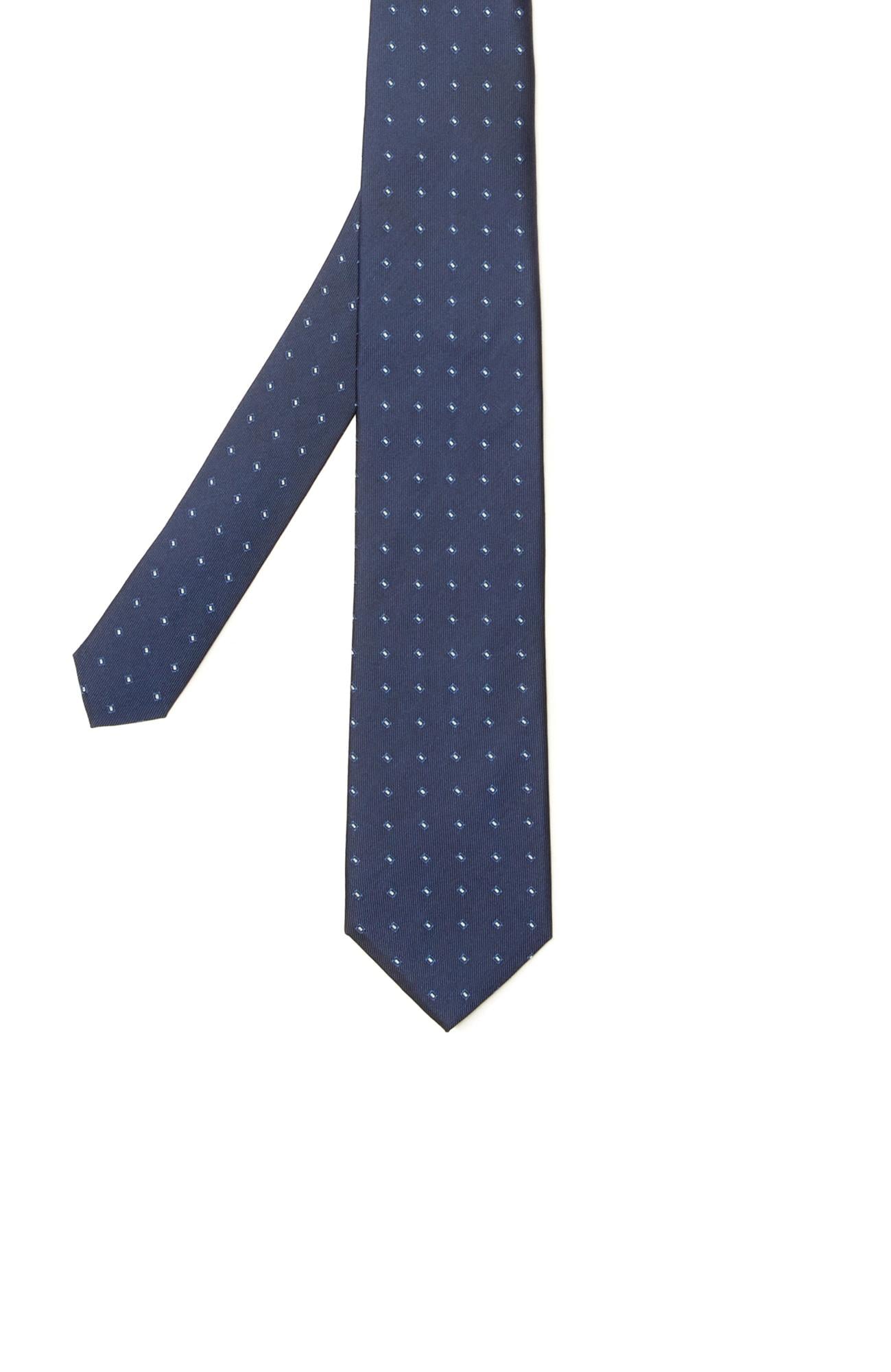  Network Erkek Lacivert Desenli İpek Kravat