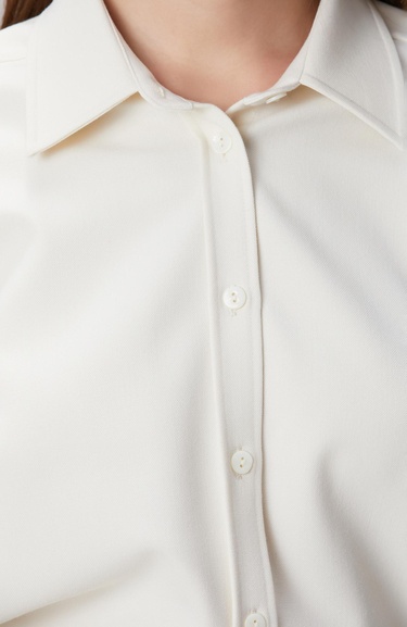  Network Kadın Kırık Beyaz Dış Gömlek