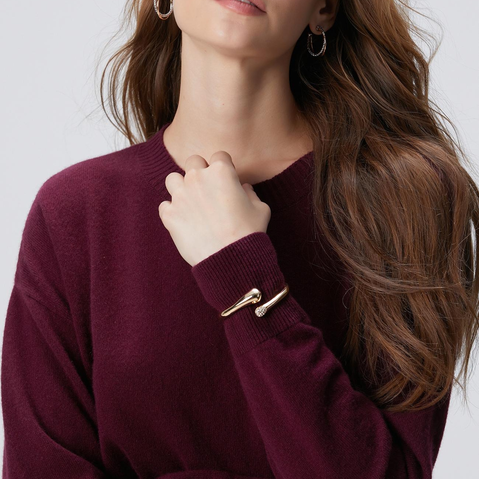 Network Kadın Gold Altın Rengi Bileklik