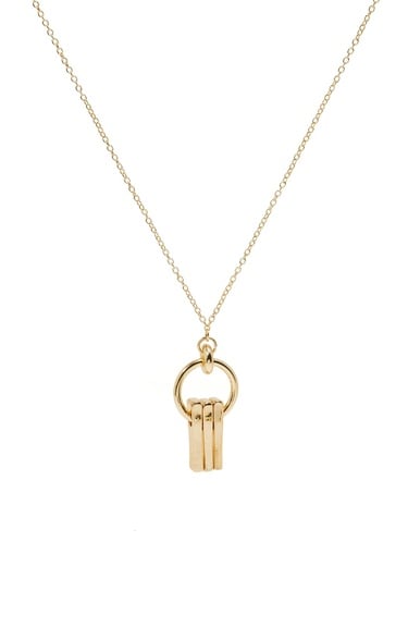  Network Kadın Gold Altın Rengi Kolye