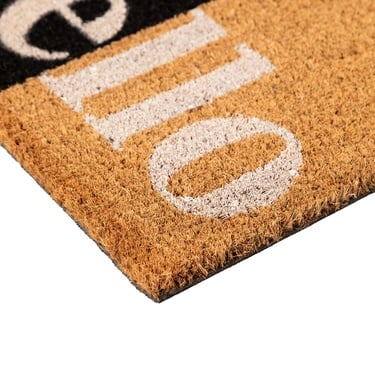  THEO HELLO KAPI PASPASI SİYAH BEYAZ 40X60