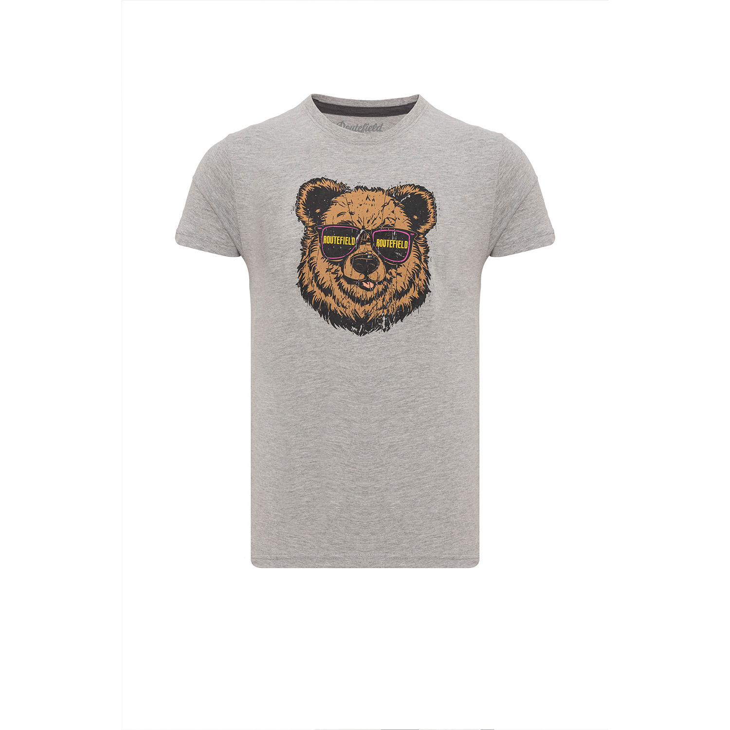  Routefield Tassilo Erkek Gri Tişört